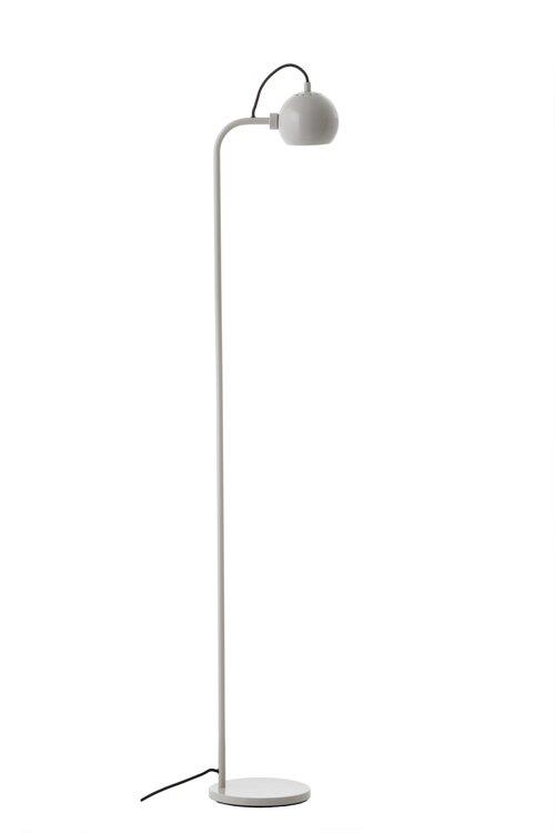 Ball Single gulvlampe, blank pale grey