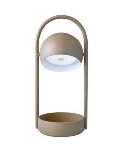 Ball Portable batterilampe / bordlampe, sand grey