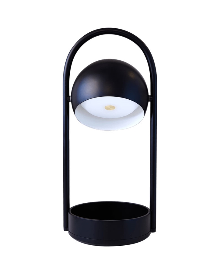 Ball Portable batterilampe / bordlampe, sort