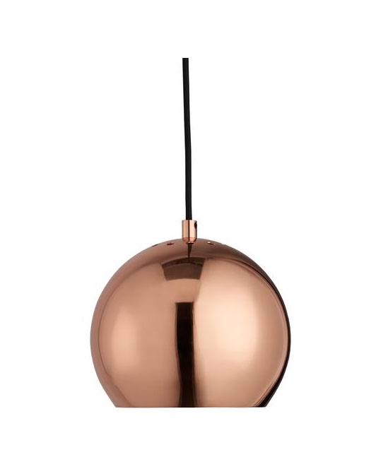 Ball Pendel Ø18, solid kobber