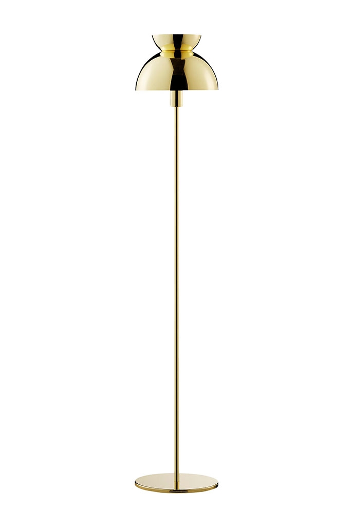 Butterfly gulvlampe, messing