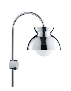 Butterfly væglampe, krom