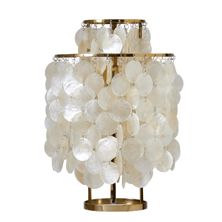 FUN 2TM bordlampe, messing