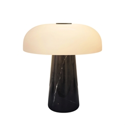 Glossy Mini Portable bordlampe, sort