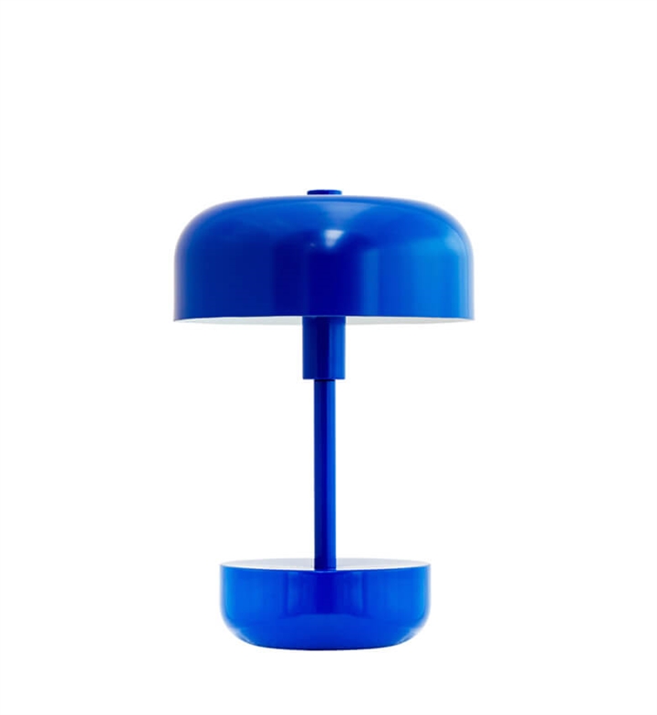 Haipot portable bordlampe/batterilampe, blå