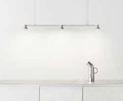 Hat Linear small pendel, varm grå