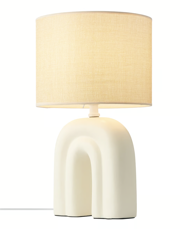 Haze bordlampe, beige