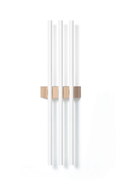 Minimism Triple væglampe, eg