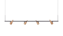 Timber Line 4 pendel, eg