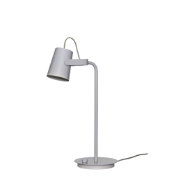 Ardent bordlampe, lysegrå