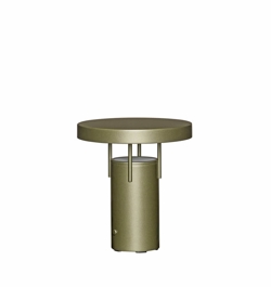 BringMe Portable Mini bordlampe / batterilampe, metallic mørkegrøn