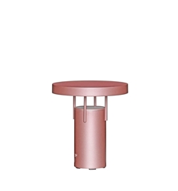 BringMe Portable Mini bordlampe / batterilampe, metallic pink
