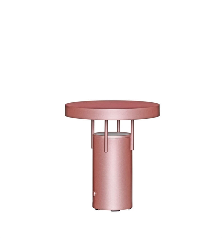 BringMe Portable Mini bordlampe / batterilampe, metallic pink