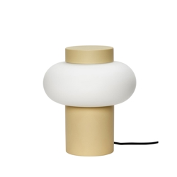 Camp bordlampe, beige