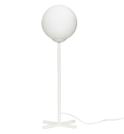 Champ bordlampe, hvid