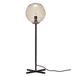 Champ bordlampe, sort/smoke