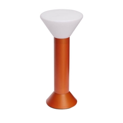 Flash Portable batteri- / bordlampe, metallic orange