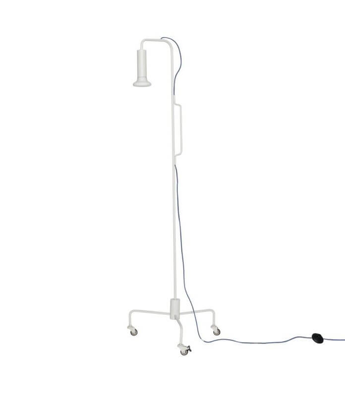 Ido gulvlampe, lysegrå