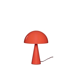 Mush bordlampe mini, klar rød