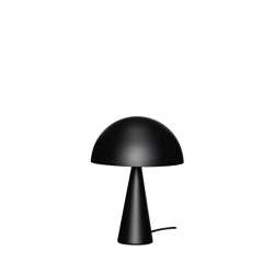 Mush bordlampe mini, mat sort
