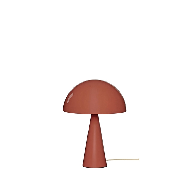 Mush bordlampe mini, rød