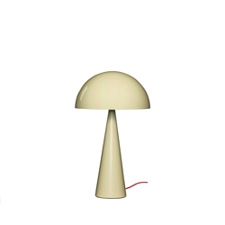 Mush bordlampe høj, sand