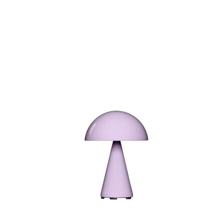 Mush Portable bordlampe / batterilampe, lys pink