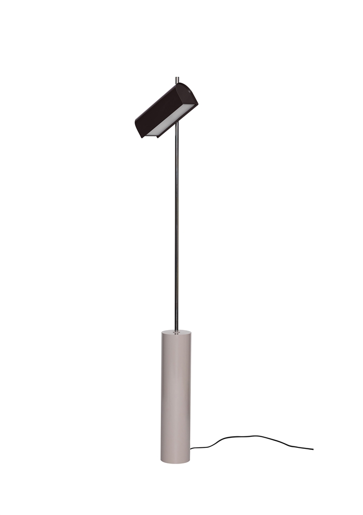 Reflector gulvlampe, brun