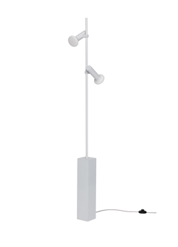 Set gulvlampe, lysegrå