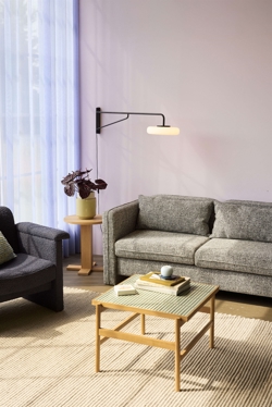 Sway væglampe, sort