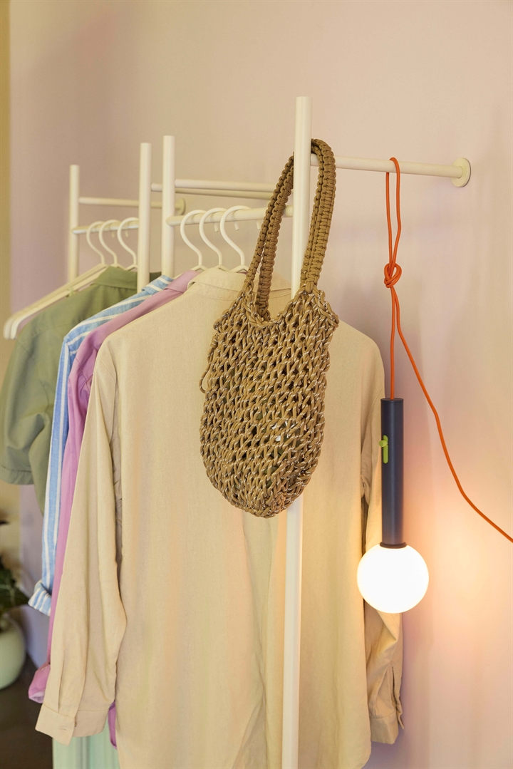 Talk væglampe, blå