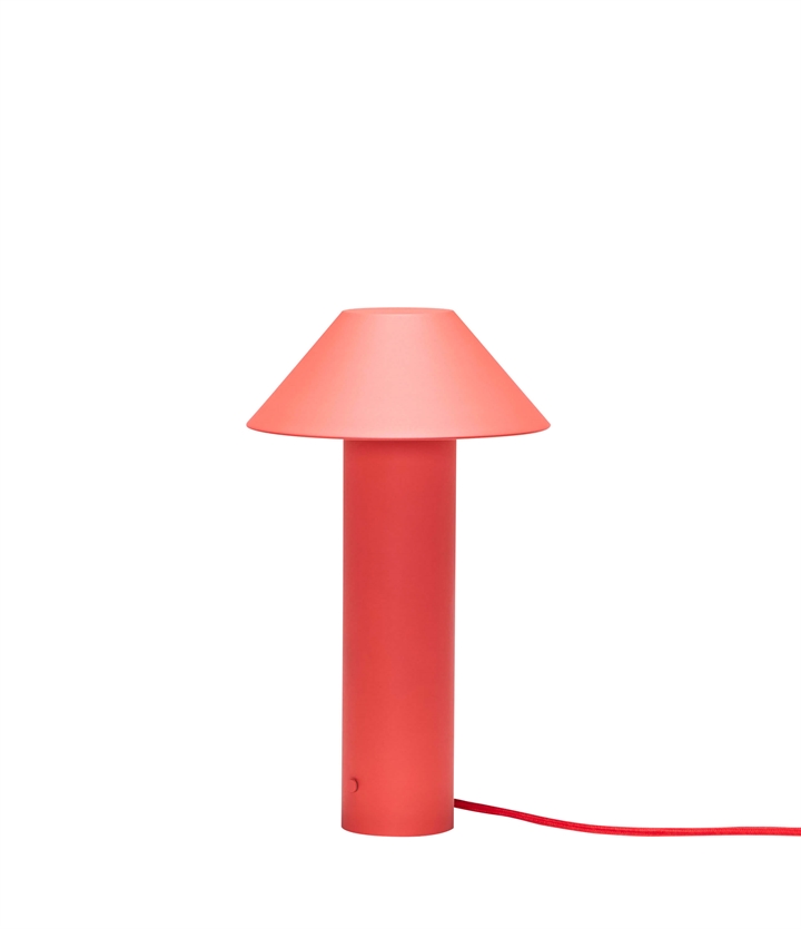 Tower bordlampe, rød