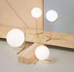 IC Light bordlampe, T1 Low krom