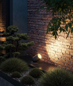 Bik.4 Base udendørs spot, antrasit 