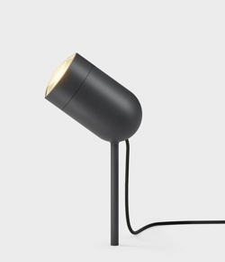 Bik.4 Spike udendørs spot, antrasit