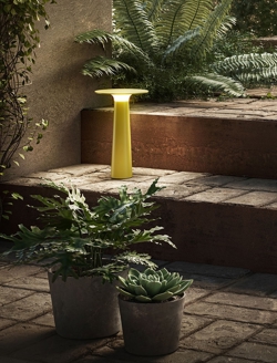 Lix batterilampe / bordlampe, sun