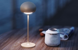 Clan Mini batterilampe, champagne