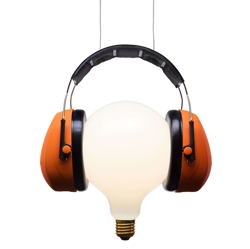 Shhh! pendel, orange