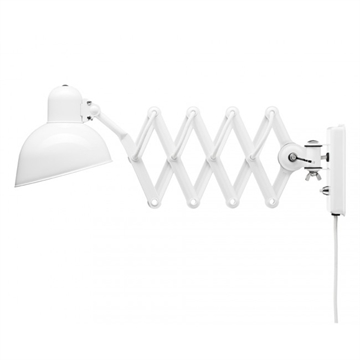 Kaiser idell  6718-W væglampe, hvid
