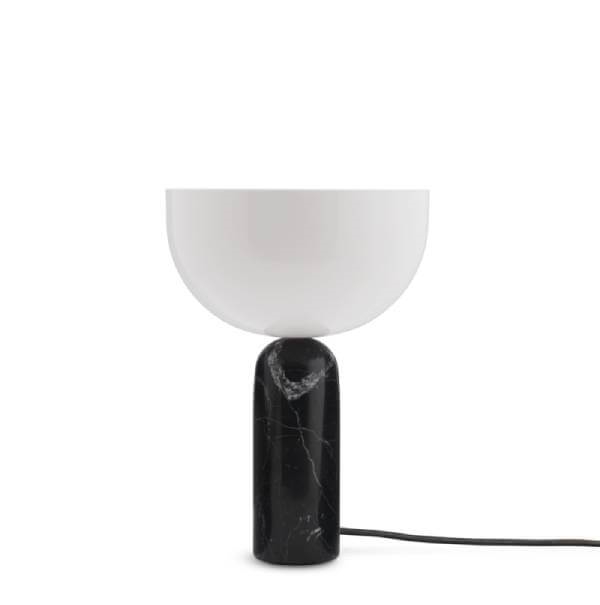 Kizu bordlampe Small, sort marmor