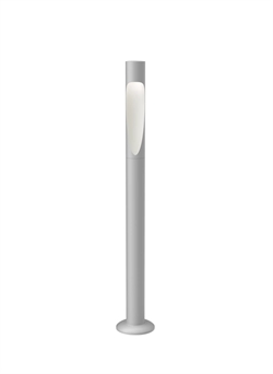 Flindt høj garden pullert fodplade, aluminium