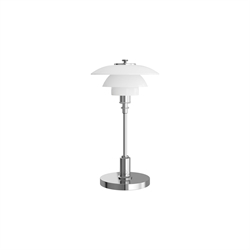 PH 1/1 Portable bordlampe / batterilampe, krom