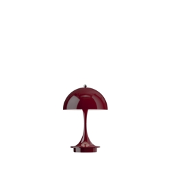 Panthella 160 Portable V3 bord- / batterilampe, opaque burgundy