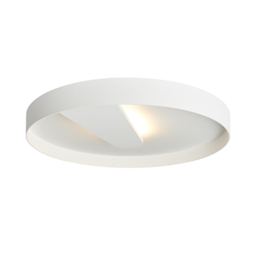 Lipps C/W loftlampe/væglampe Ø600, hvid/hvid