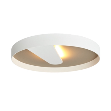 Lipps C/W loftlampe/væglampe Ø600, hvid/quartz 