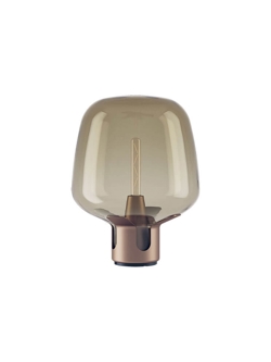 Flar medium bordlampe, terra/honey