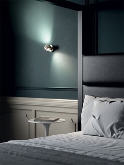 Nautilus mini væglampe, sort