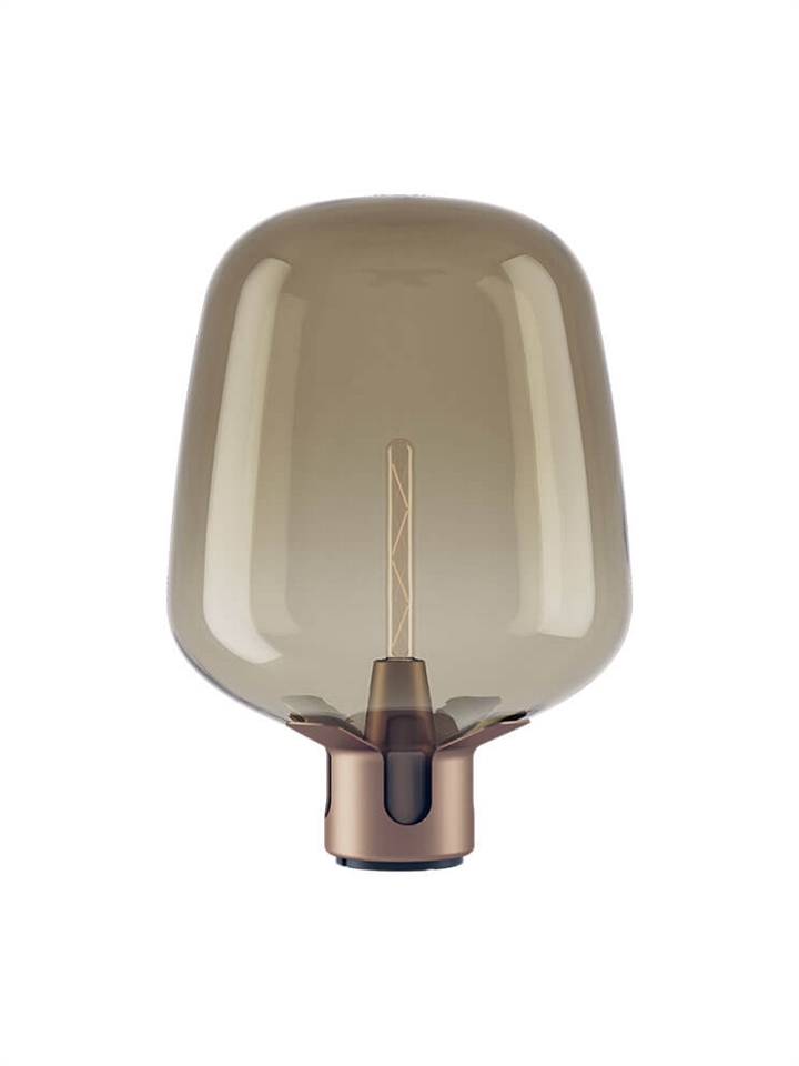 Flar large bordlampe, terra/honey
