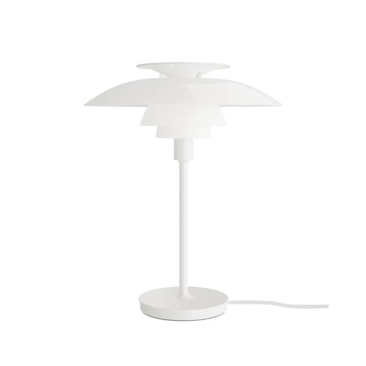 PH 80 bordlampe, opal/hvid