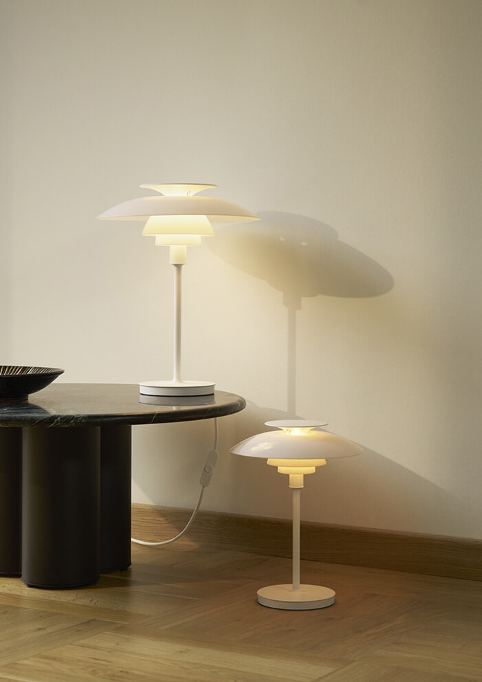 PH 80 bordlampe og PH 80 Portable